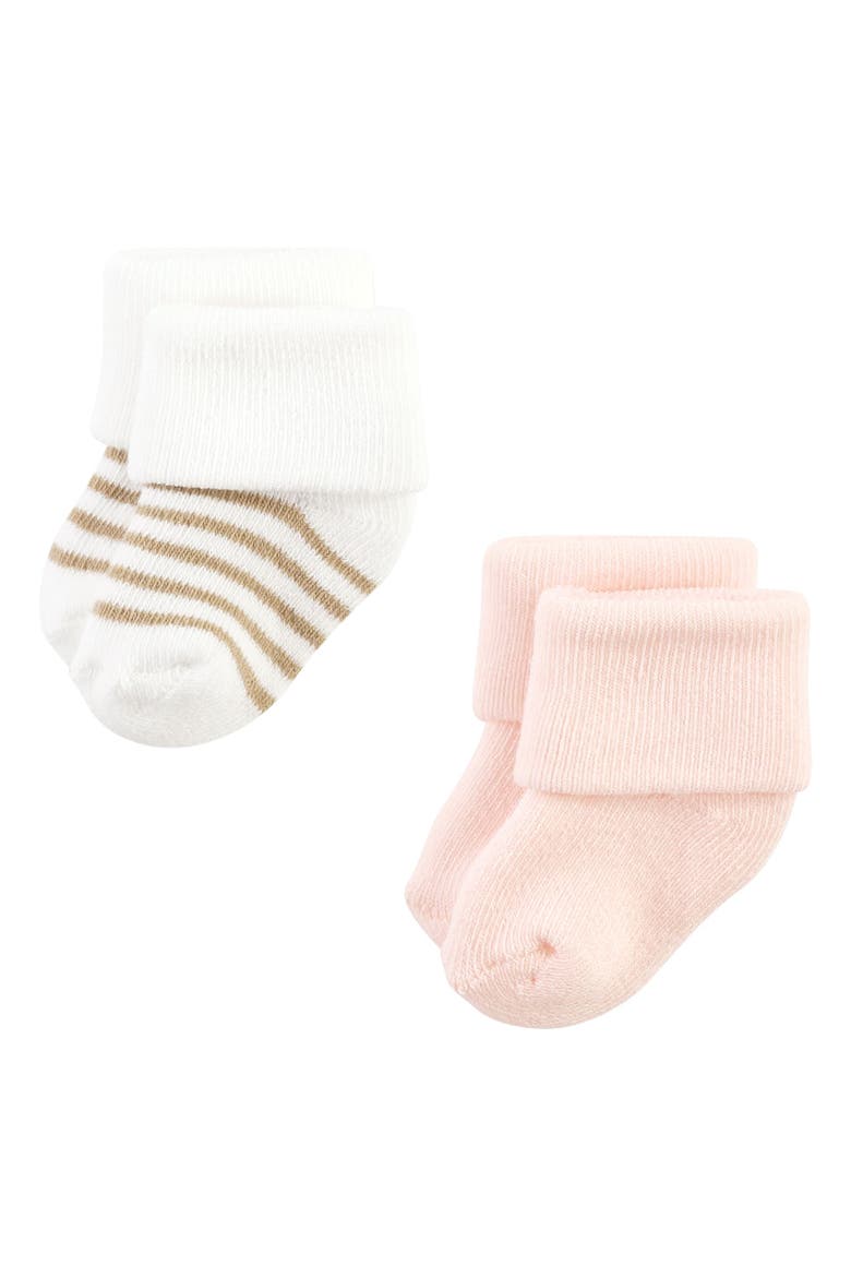 12Pk Cotton Terry Socks, Alternate, color, Pink Cheetah