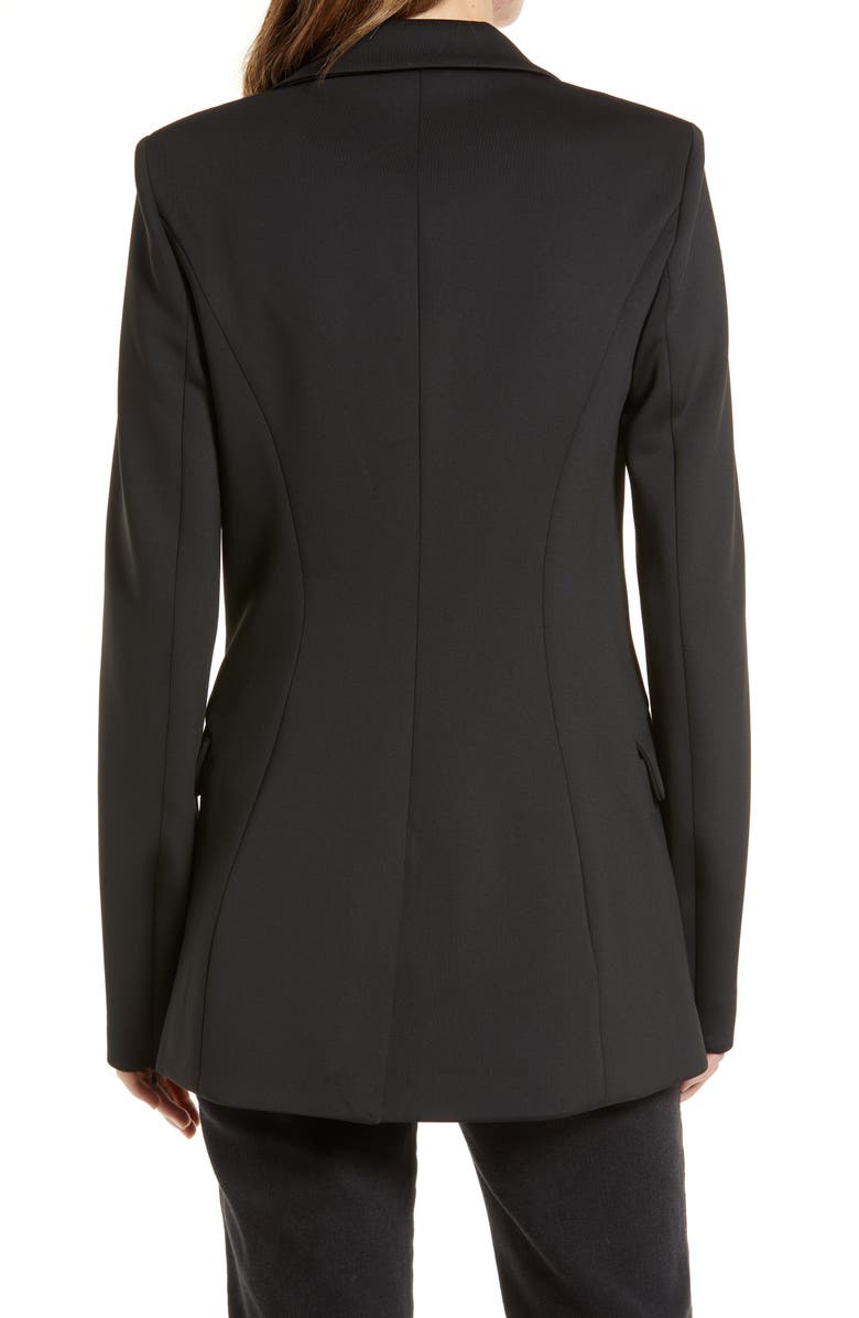 Good American Scuba Knit Blazer, Alternate, color,