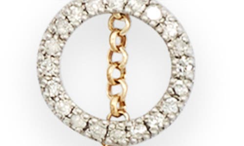 Meshmerise Diamond Initial Bezel Bracelet