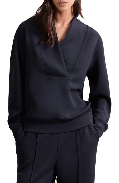 Annabel Shawl Collar Sweatshirt