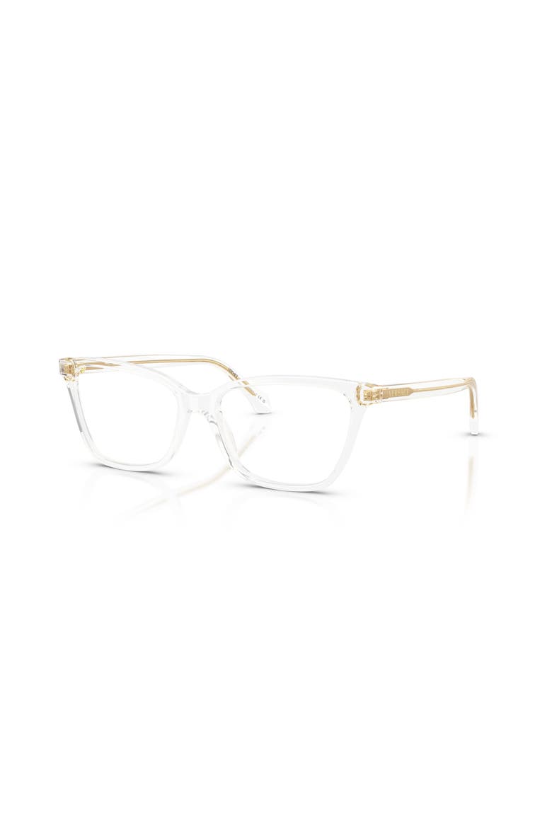 55mm Cat Eye optical glasses, Main, color, Transparent