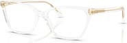 Versace 55mm Cat Eye optical glasses