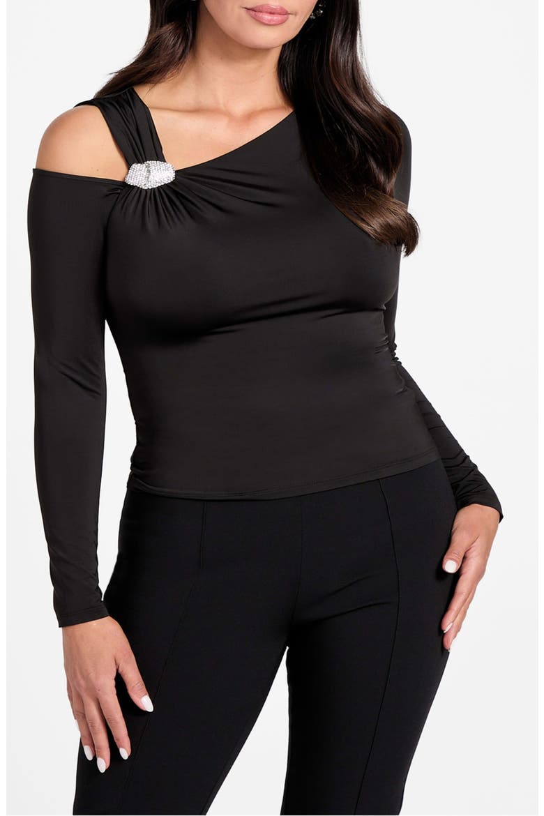 Elsa Asymmetric Top, Main, color, BLACK-BLACK