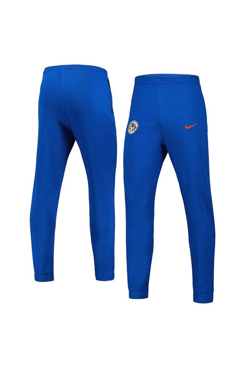 Men's Nike  Blue Club America Fleece Pants, Main, color, Blue