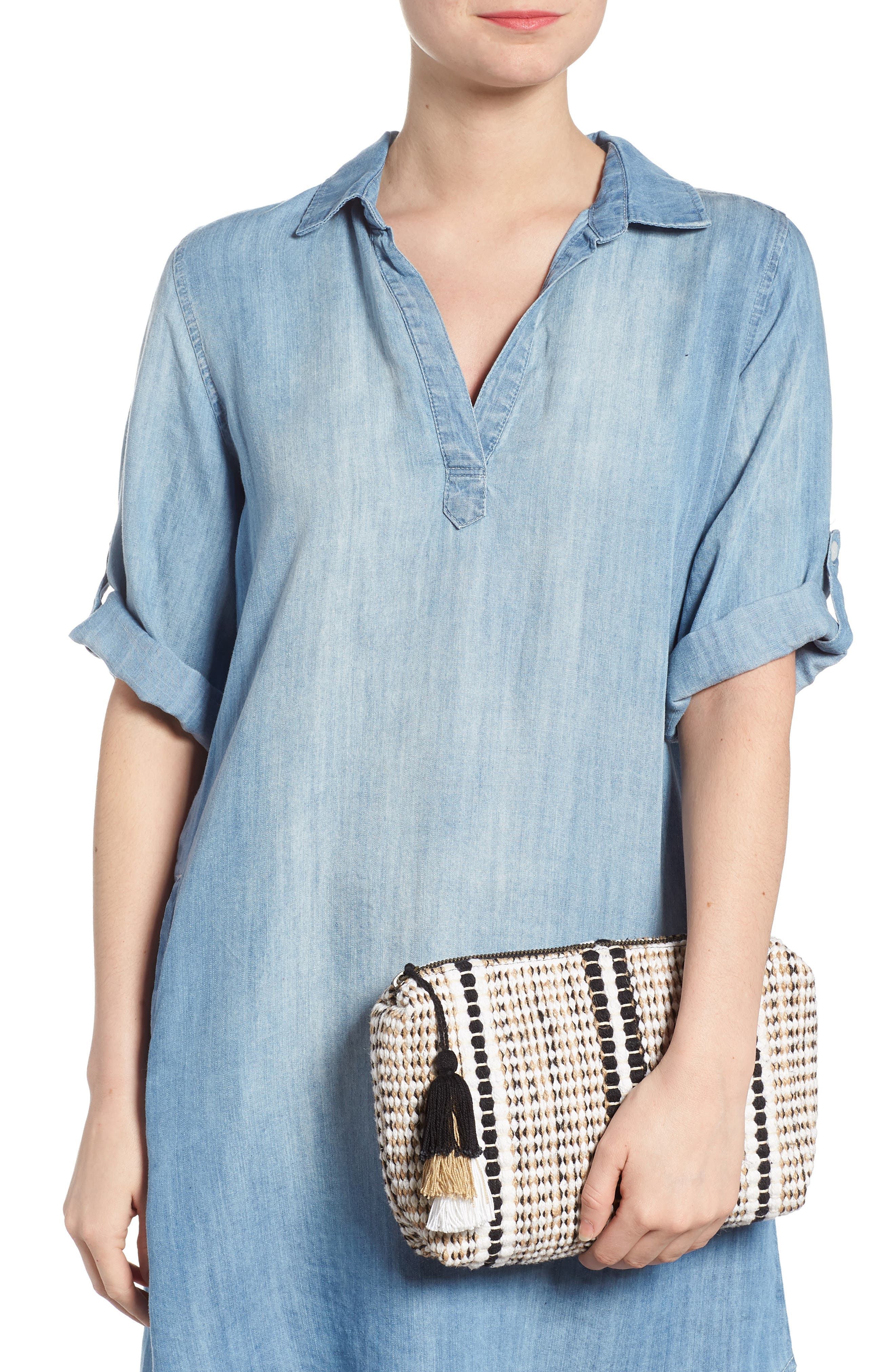 Amuse Society Bag of Tricks Clutch, Alternate, color, 