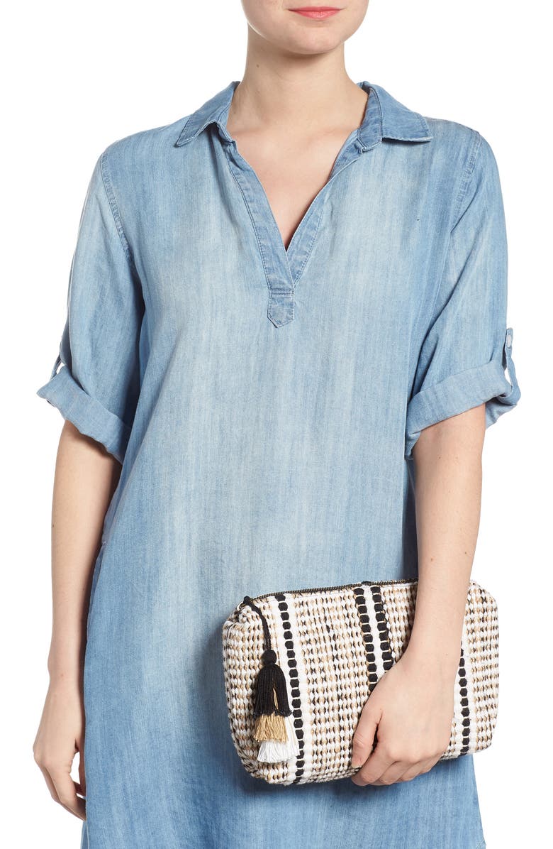 Amuse Society Bag of Tricks Clutch, Alternate, color,