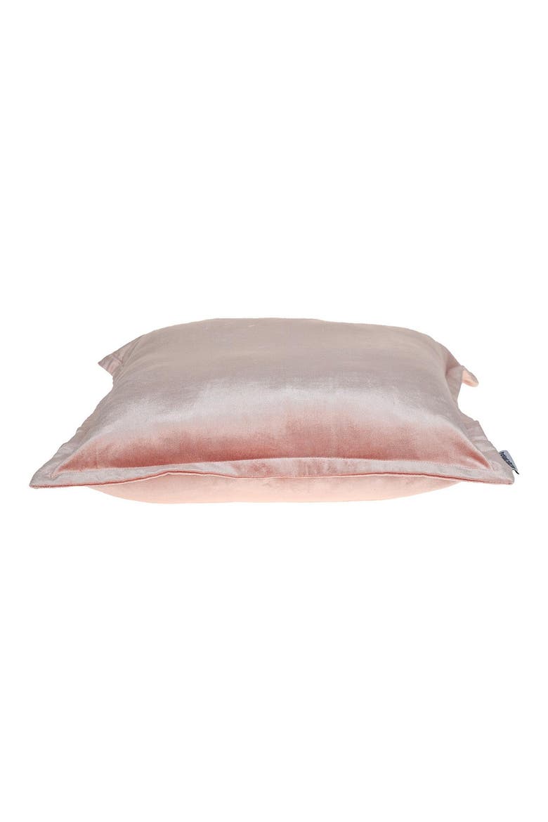 Agneta Transitional Pink Throw Pillow, Alternate, color, PINK