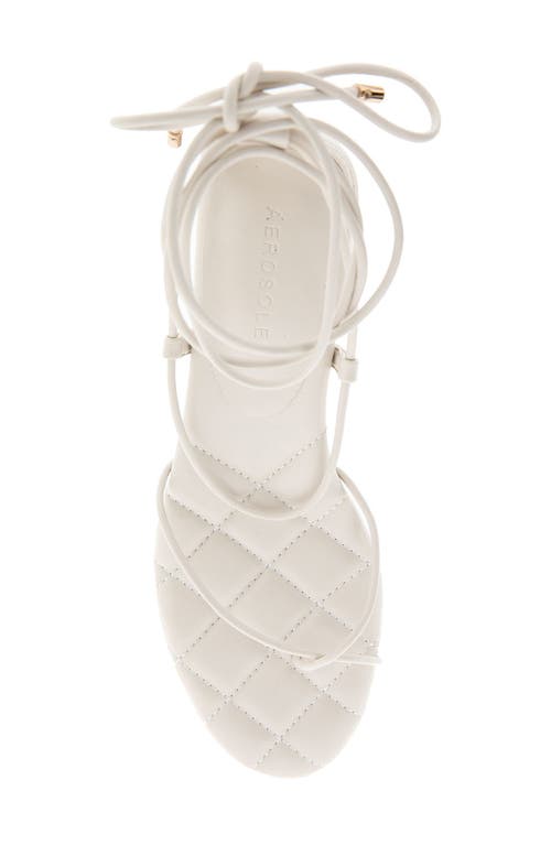 AEROSOLES AEROSOLES CARAMIA ANKLE WRAP PLATFORM SANDAL