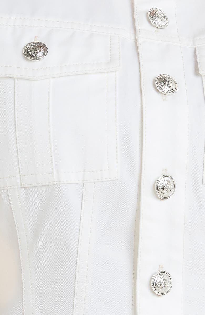FREEMARKET Denim Minidress, Alternate, color, White