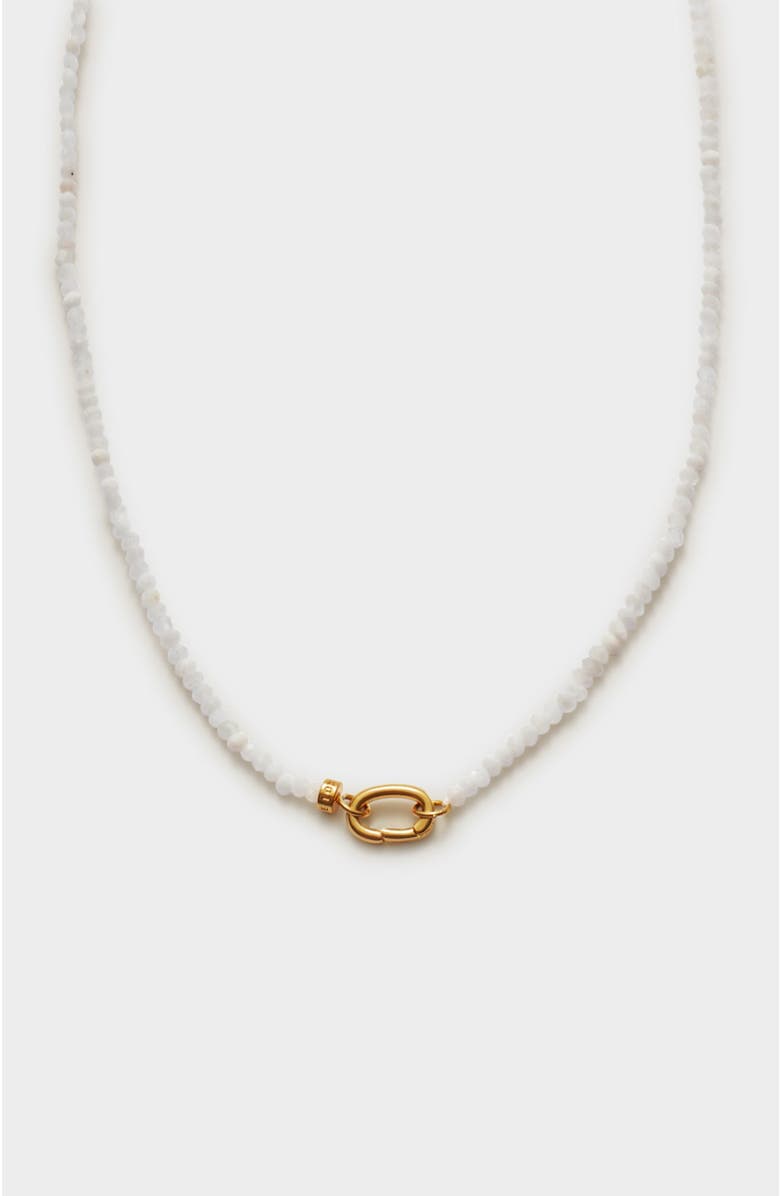 Katie Loxton Moonstone Necklace, Main, color,