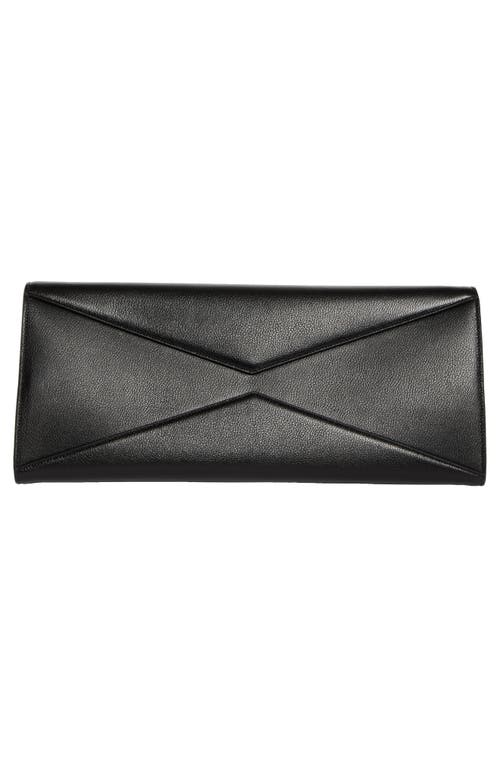 Alaïa Le Teckel Shoulder Bag In Grained Leather In Noir