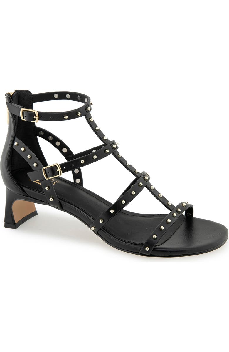 Rebecca Minkoff Avani Cage Sandal, Main, color, Black