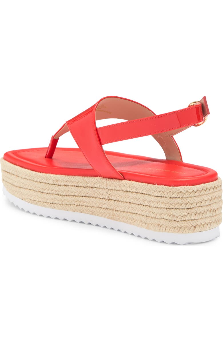 Stuart Weitzman Mel Flatform Espadrille Sandal, Alternate, color,