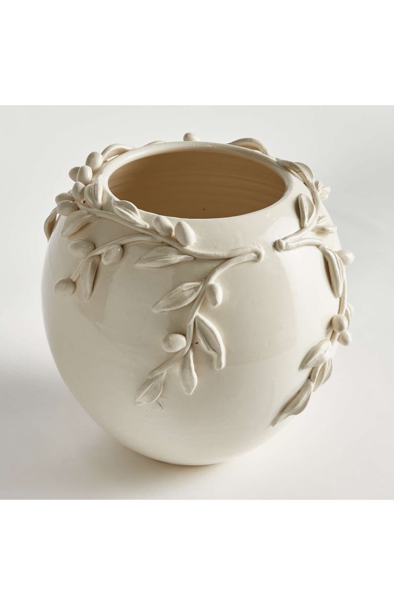 Napa Home & Garden Olivella Vase, Alternate, color, White