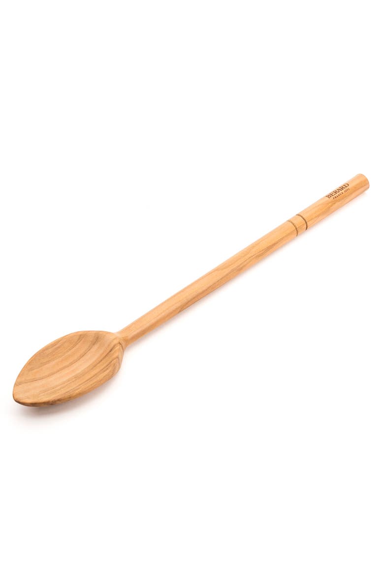 Handcrafted Olive Wood Cooks Spoon, Main, color, 12 inch