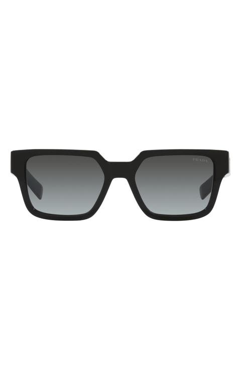 54mm Gradient Square Sunglasses
