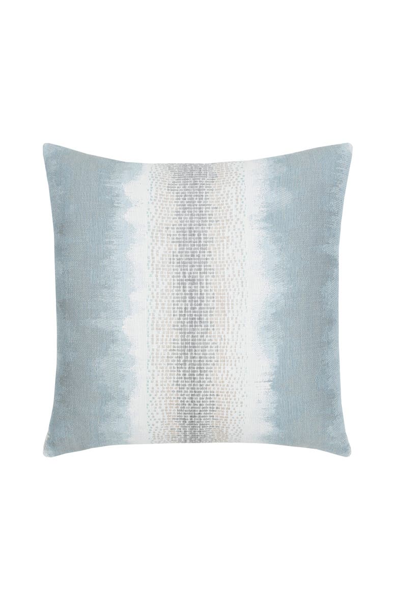 Resilience with chenille accents Indoor & Outdoor Woven Accent Pillow, Main, color, Sky