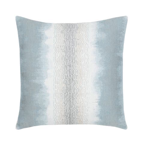 Resilience with chenille accents Indoor & Outdoor Woven Accent Pillow