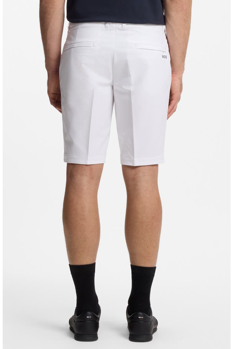 Commuter Slim Fit Performance Shorts, Alternate, color, WHITE