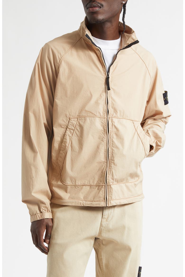 Stand Collar Jacket, Alternate, color, DESERT