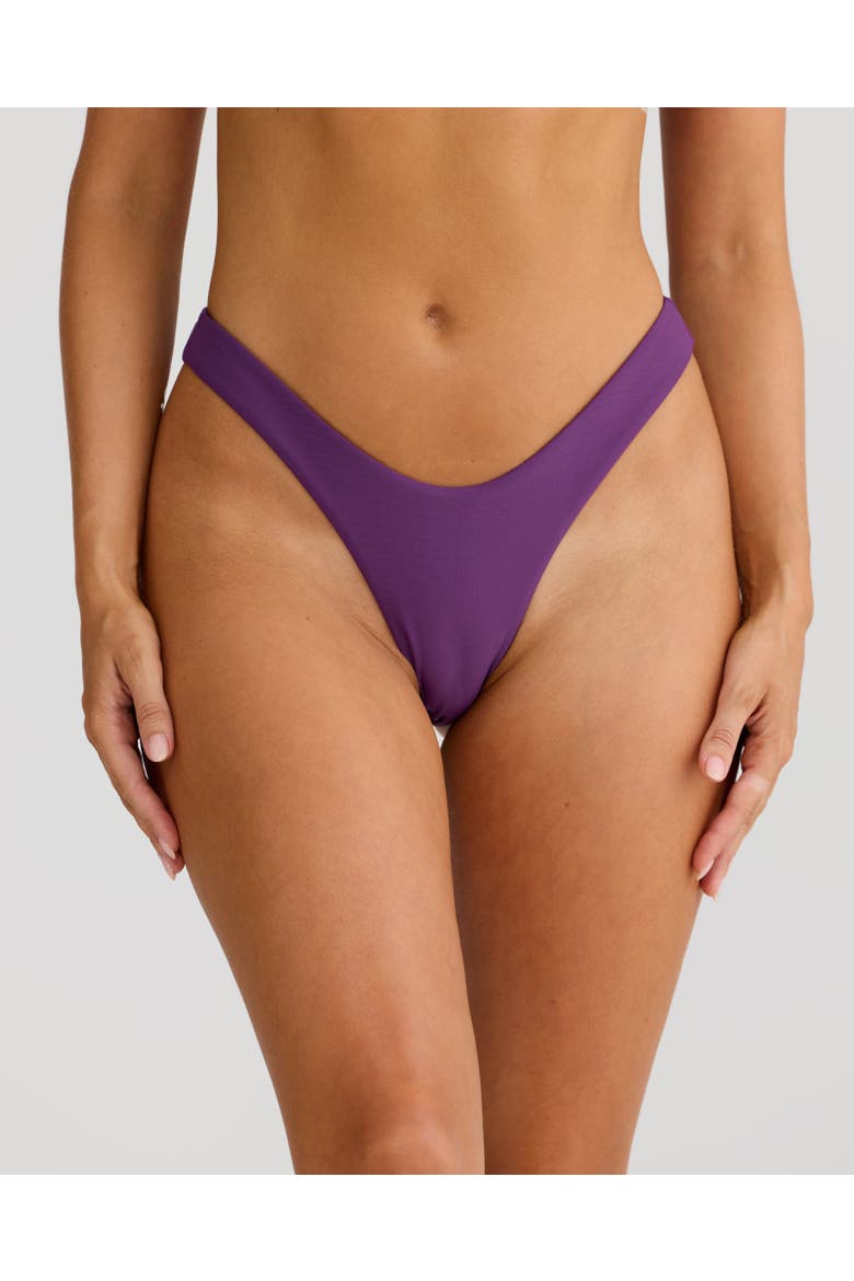 Positano Swim Bottom, Alternate, color, Plum