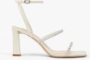 MI/MAI Nidal Rhinestone Detail Heeled Sandals