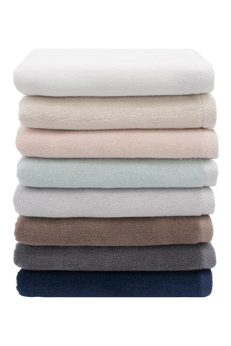 6-Piece Ediree Cotton Towel Set, Alternate, color, AQUA