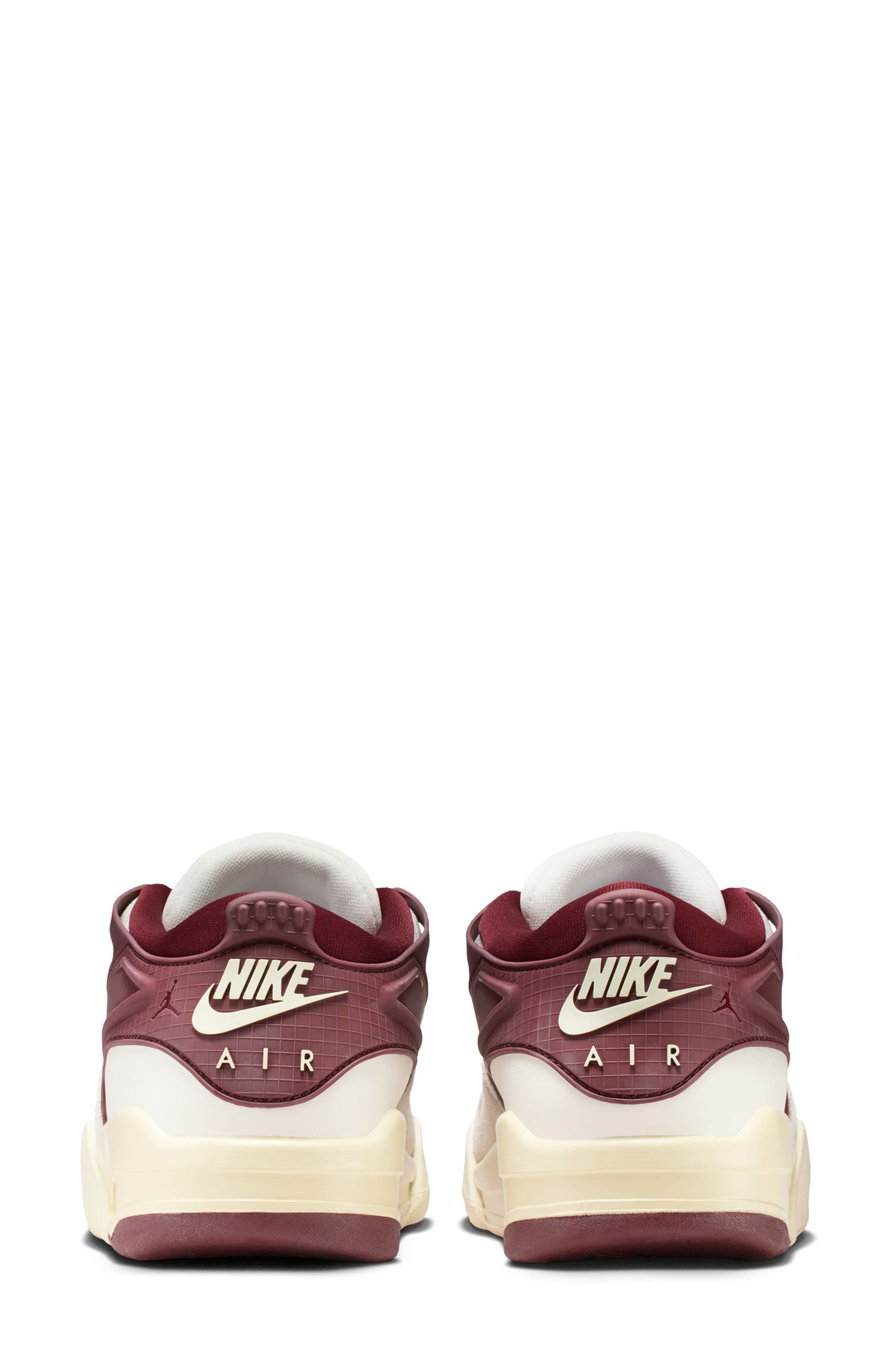 Air Jordan 4RM Sneaker, Alternate, color, SAIL/ COCONUT MILK/ DARK RED