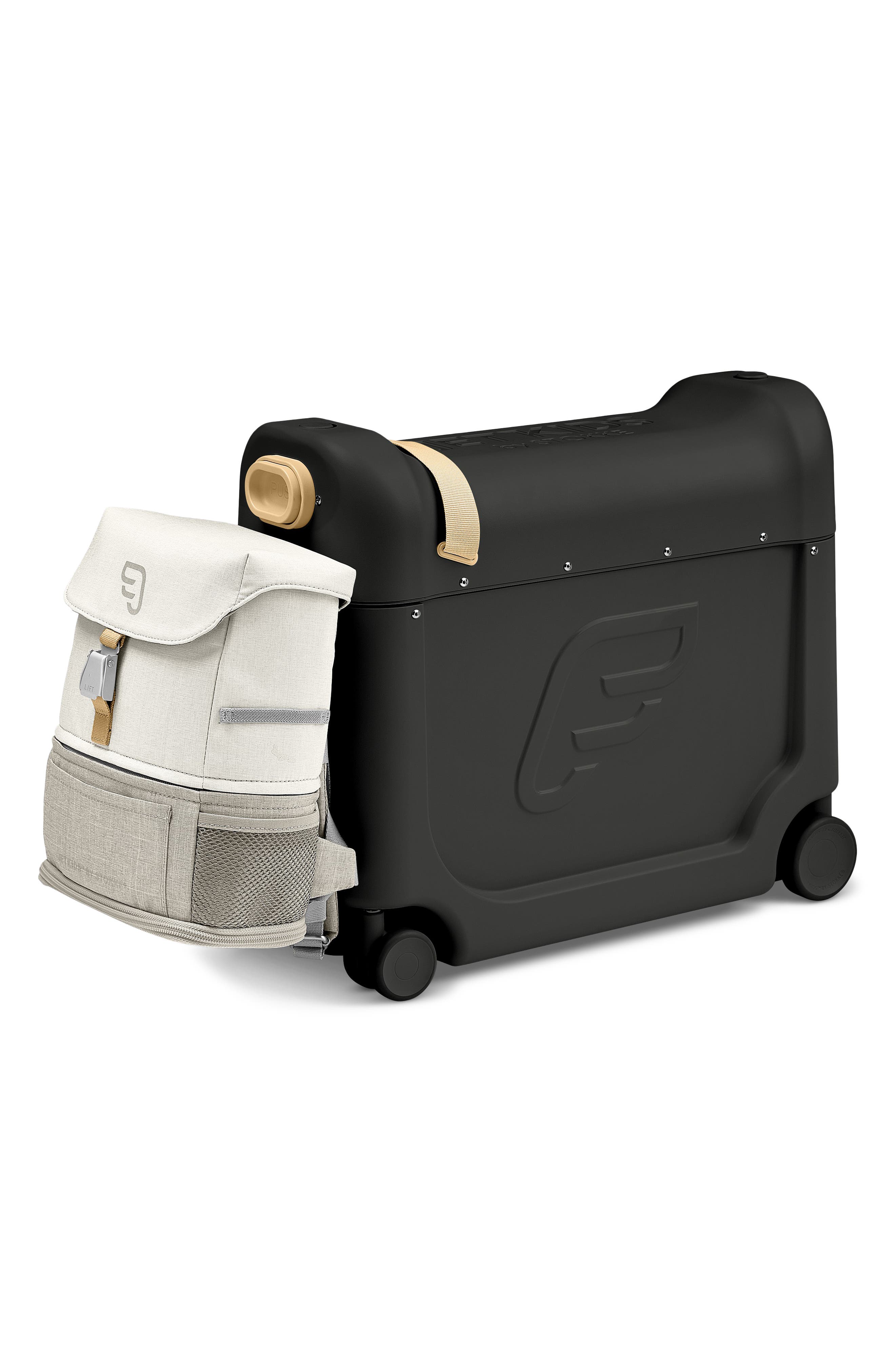 Stokke Jetkids by Stokke BedBox<sup>®</sup> Ride-On Carry-On Suitcase & Backpack Set, Main, color, 