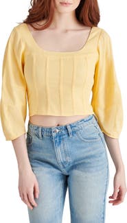 Steve Madden Shay Corset Crop Top