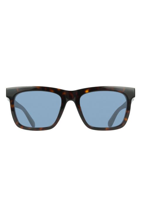55mm Gradient Rectangle Sunglasses