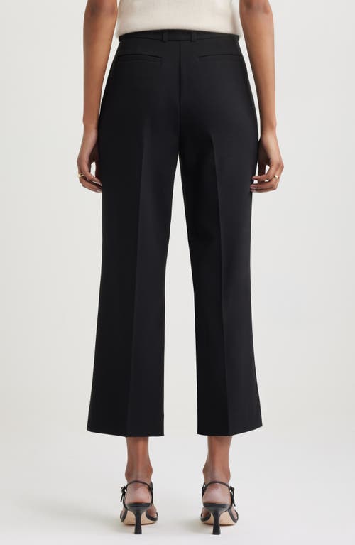 Nordstrom Ankle Straight Leg Pants In Black
