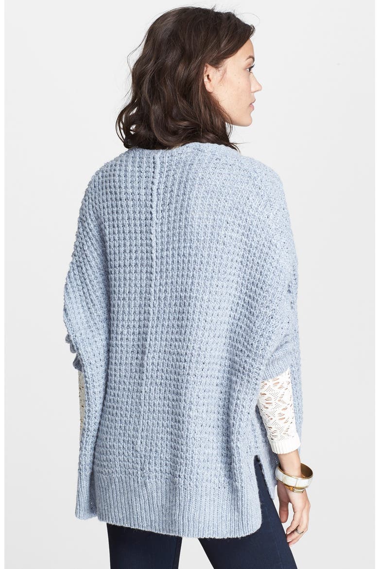 'Breeze' Cardigan, Alternate, color, RAIN BLUE