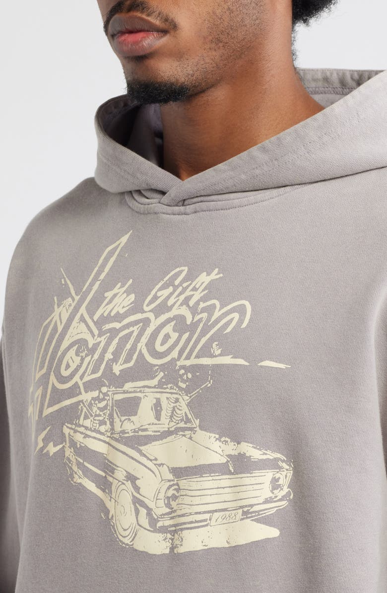 HONOR THE GIFT Joyride Cotton Hoodie, Alternate, color, Grey