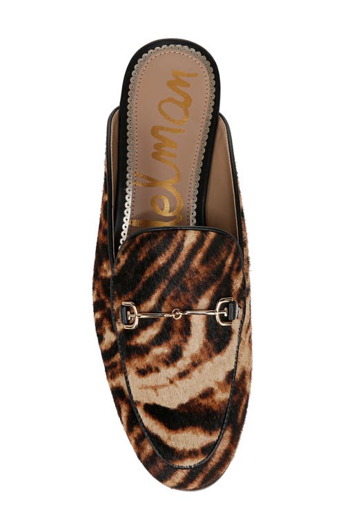 Sam Edelman Linnie Bit Mule Soft Silver In Brown Leopard
