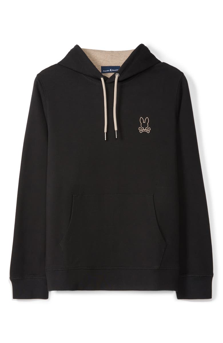 Psycho Bunny James Logo Hoodie, Alternate, color, 