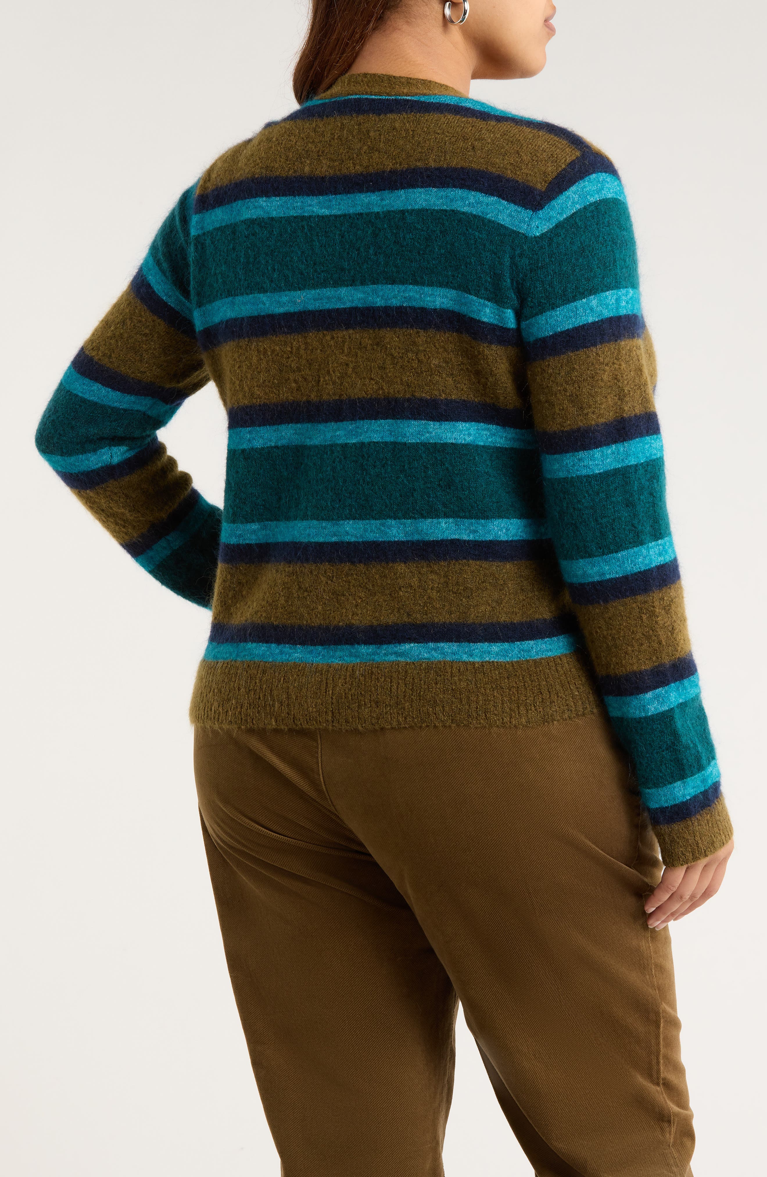 Etching Stripe Cardigan - image 2