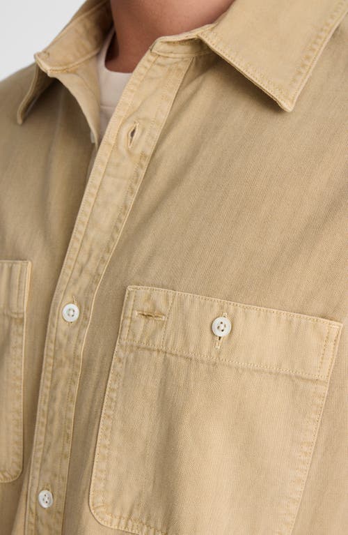 Madewell Cotton Button-up Work Shirt In Multi