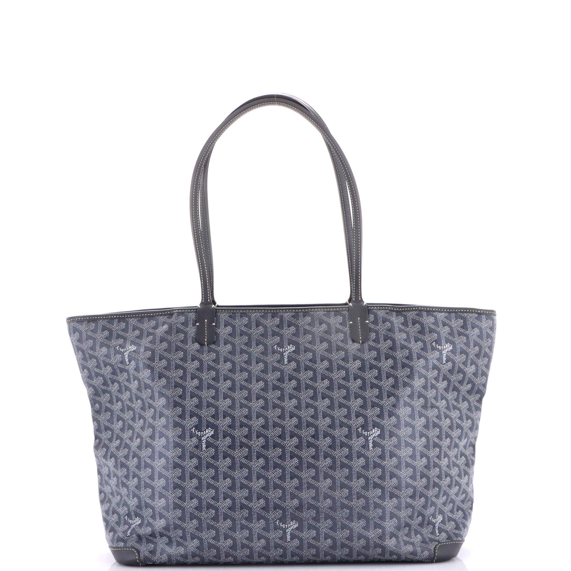 Pre-Owned Goyard Artois Tote Coated Canvas MM, Alternate, color, Gray