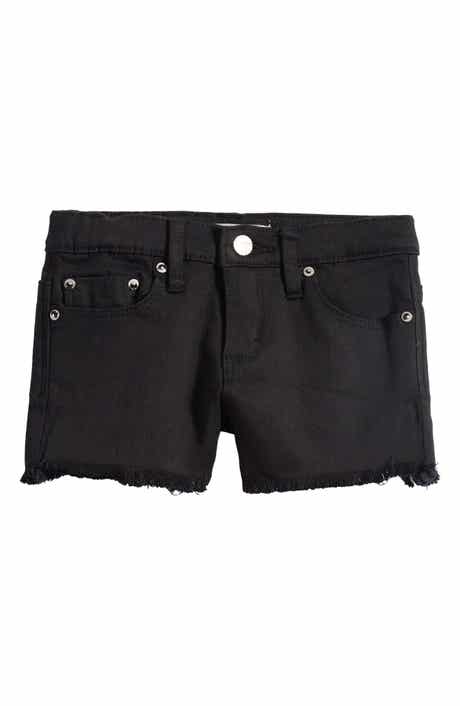 Tractr Kids' Frayed Hem Denim Shorts