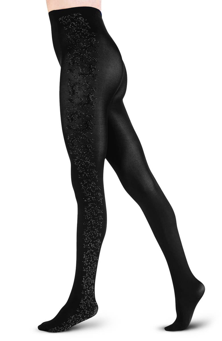 LECHERY<sup>®</sup> Floral Opaque Tights, Alternate, color, 