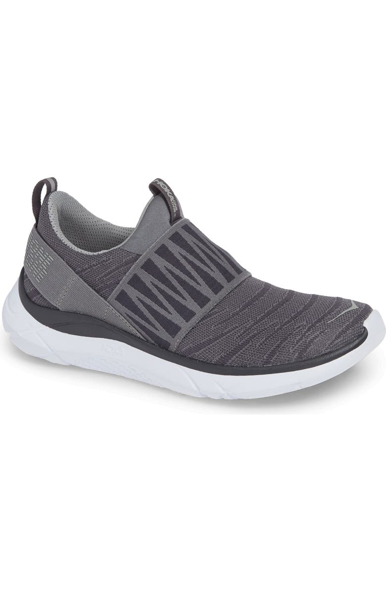 HOKA Hupana Knit Jacquard Slip-On Running Shoe, Main, color,