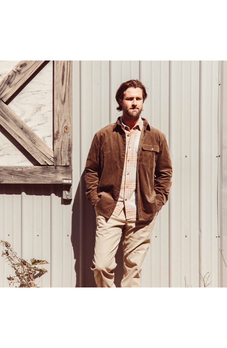 Mountain Khakis Waylon Cord Chore Shirt, Alternate, color, Cedar