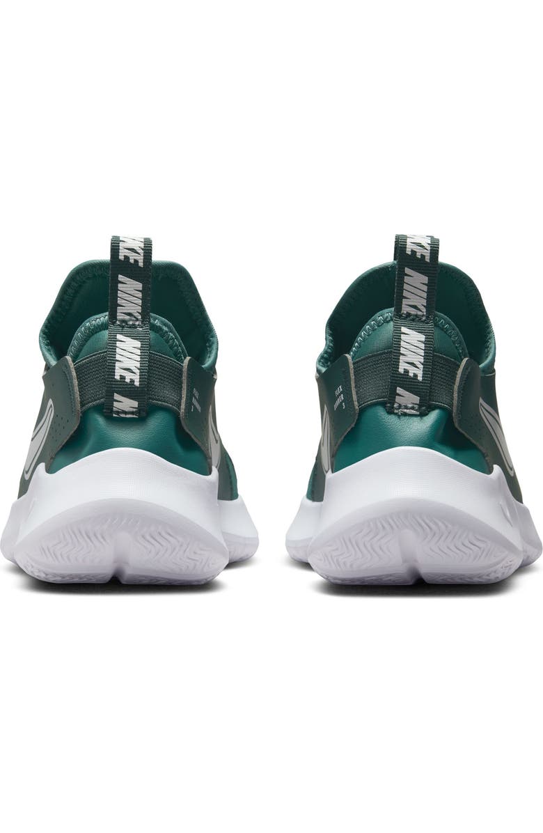 Nike Flex Runner 3 Slip-On Shoe, Alternate, color, Bicoastal/ White/ Green