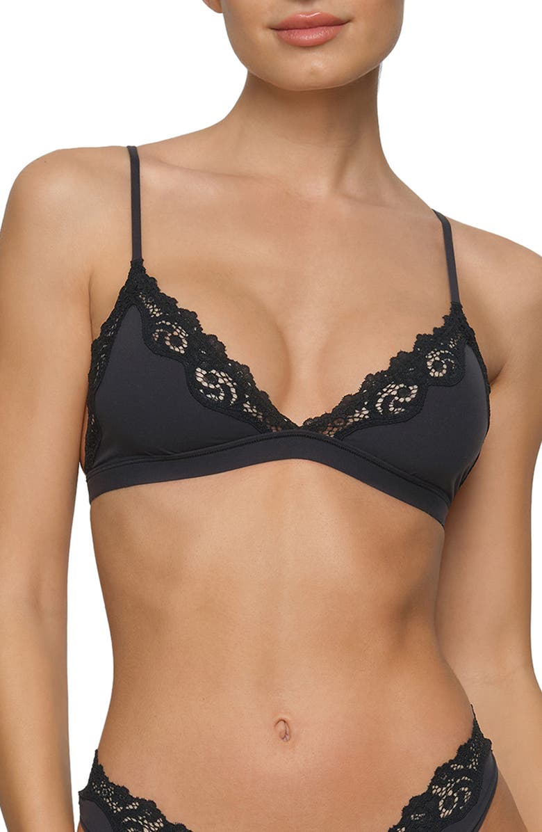 SKIMS Fits Everybody Corded Lace Triangle Bralette, Main, color,
