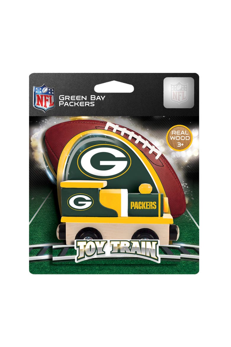 Green Bay Packers Toy Train Engine, Alternate, color, Multicolor