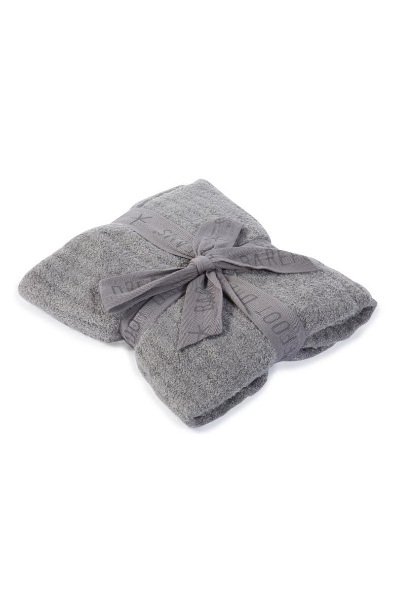 Barefoot Dreams<sup>®</sup> Ribbed Baby Blanket, Main, color, 