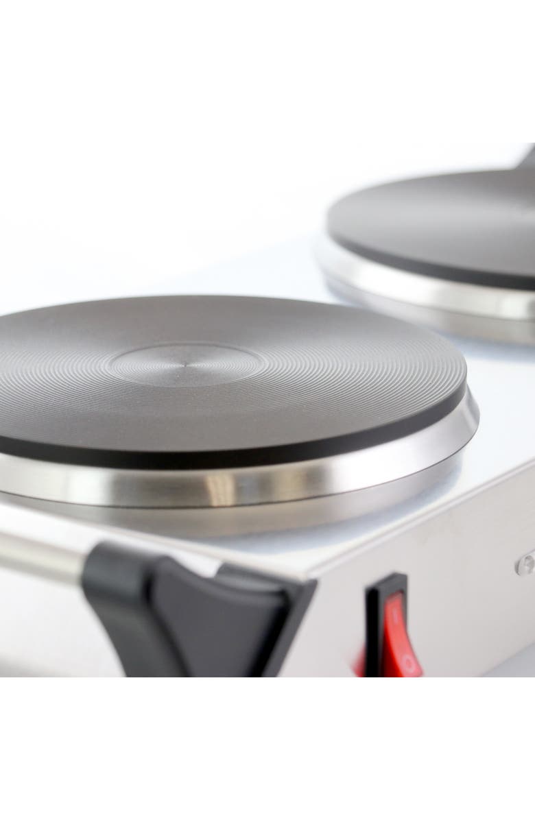 Better Chef Portable Stainless Steel Solid Element Double Electric Burner, Alternate, color, 