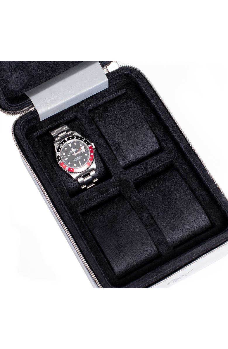 Rapport London HYDE PARK FOUR ZIP CASE, Alternate, color, Grey