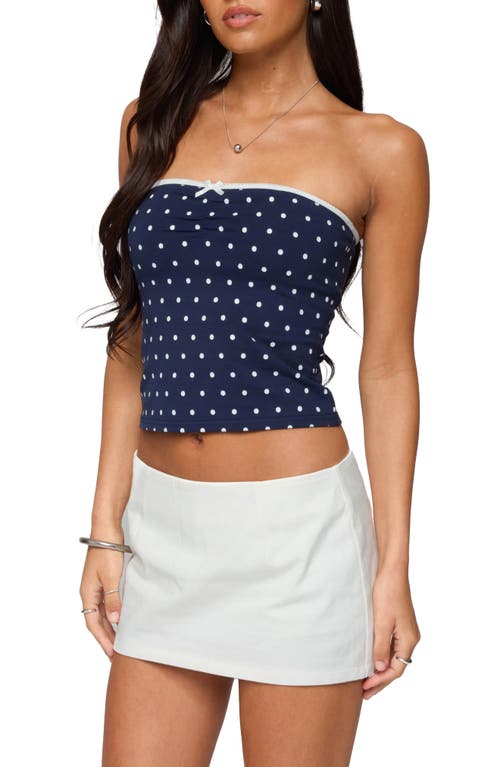 Edikted Built In Bra Polka Dot Top